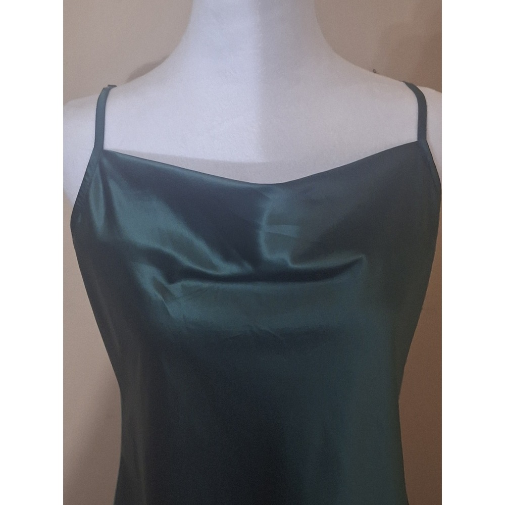 Heiress Emerald‎ Green Slip Dress Size Medium Night Out Evening Clubwear Party - Picture 4 of 7